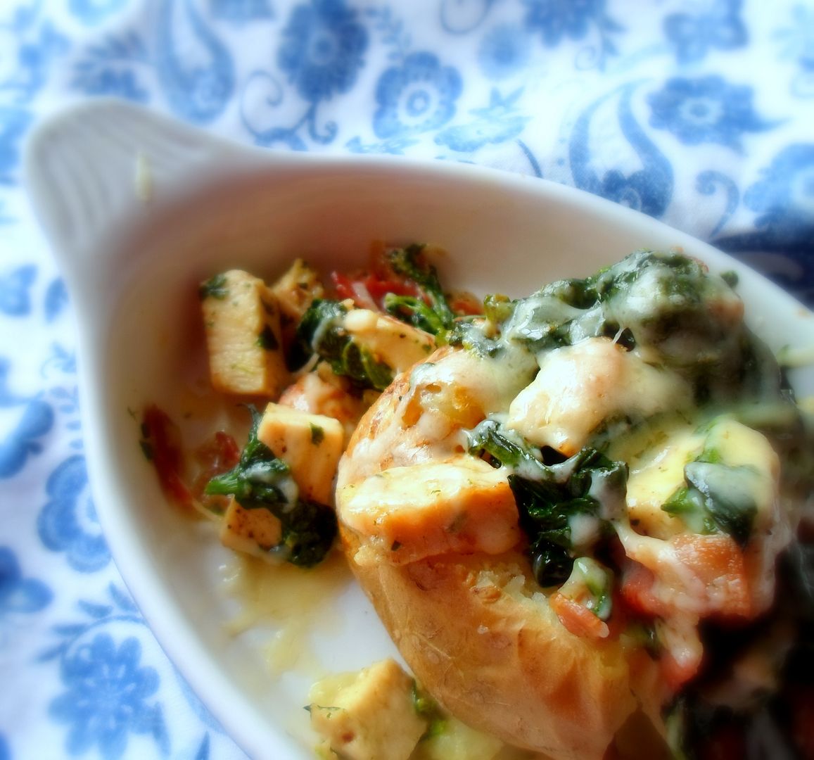 Chicken & Pancetta Stuffed Jacket Potatoes The English Kitchen